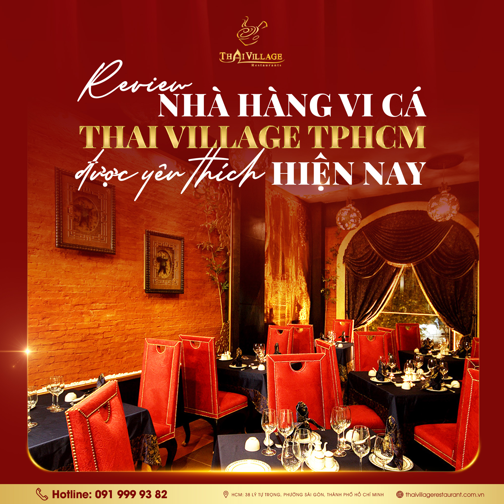 Thai Village: Điểm nhấn ẩm thực cao cấp từ vi cá tại trung tâm TP.HCM - Ảnh 1