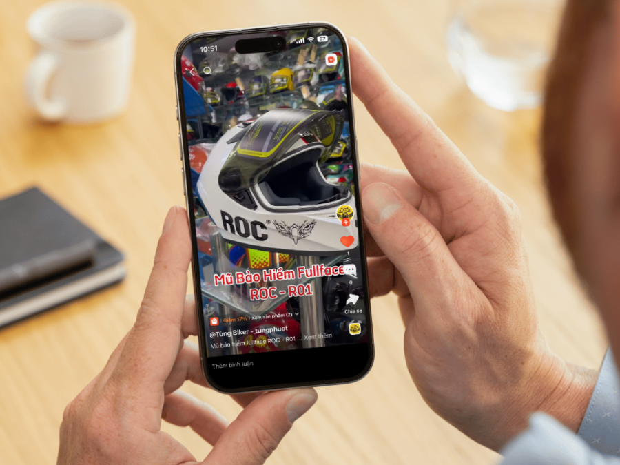 Tùng Biker nhanh chóng thích ứng xu thế tiêu dùng với việc đầu tư vào Shopee Video.