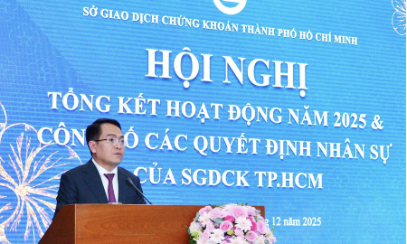 Sở Giao dịch Chứng khoán Tp.HCM có lãnh đạo mới