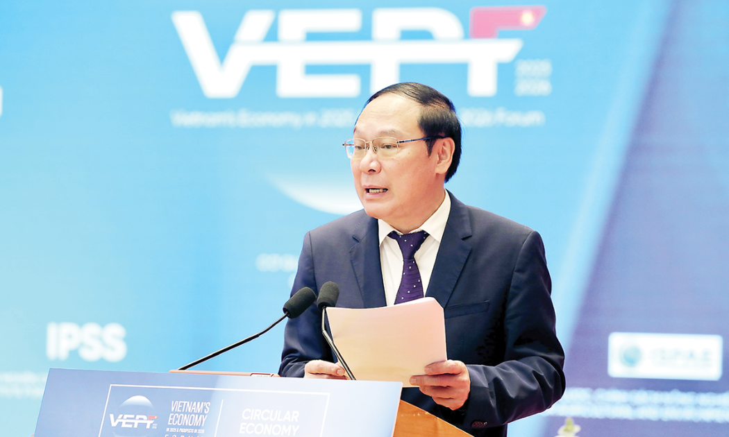Thứ trưởng Bộ Nông nghiệp và Môi trường Lê Công Thành.
