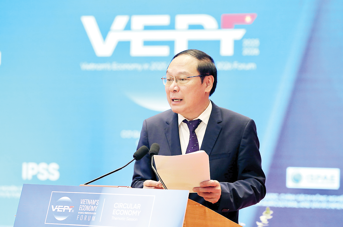 Thứ trưởng Bộ Nông nghiệp và Môi trường Lê Công Thành.