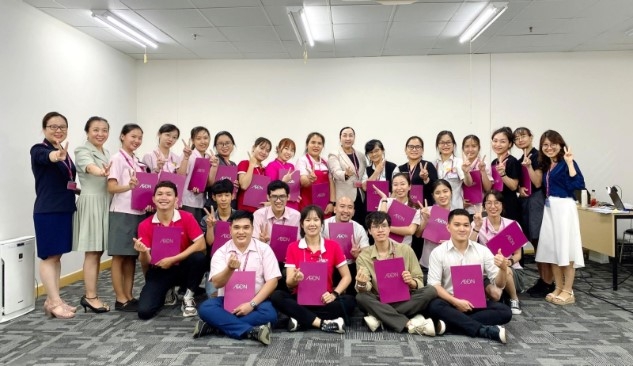 Tại AEON Việt Nam, mỗi nhân tài đều có cơ hội “Nuôi dưỡng chất riêng – Sự nghiệp tỏa sắc”.