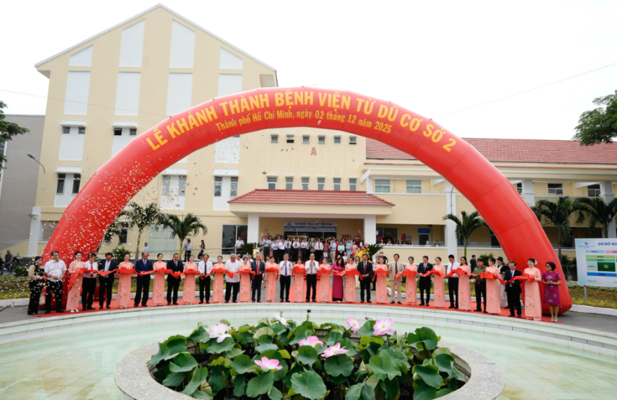 Lễ khánh thành Bệnh viện Từ Dũ 2 - Nguồn: Sở Y tế TP. Hồ Chí Minh.
