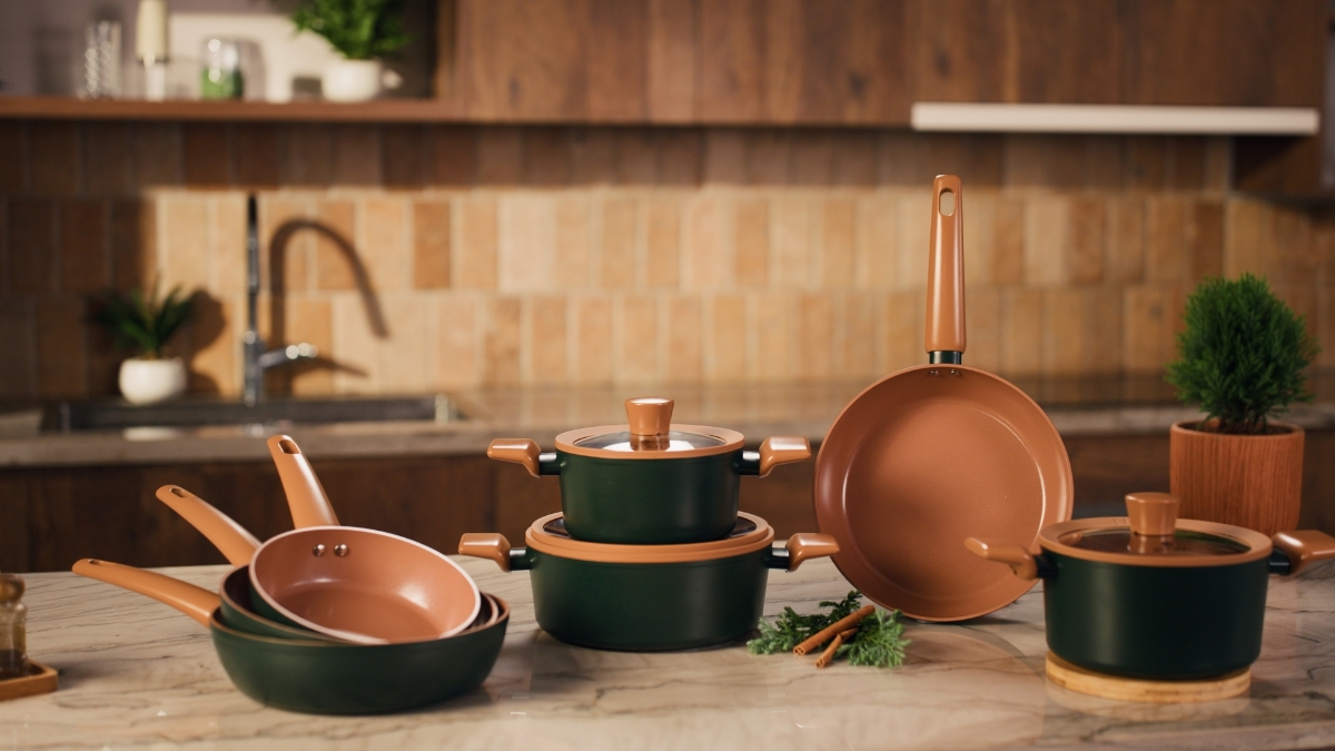 Bộ sưu tập gia dụng Ceramic cao cấp Elmich Harmony.