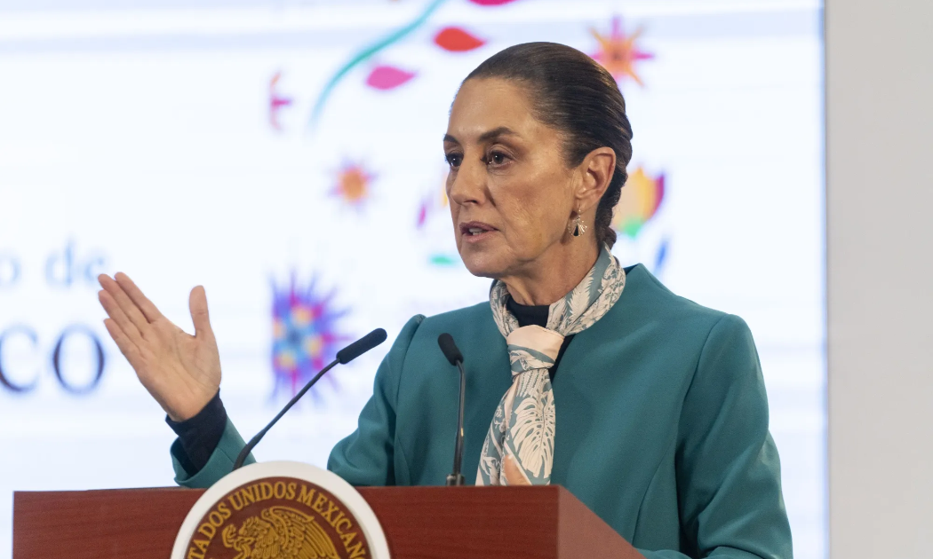 Tổng thống Mexico Claudia Sheinbaum - Ảnh: Bloomberg.