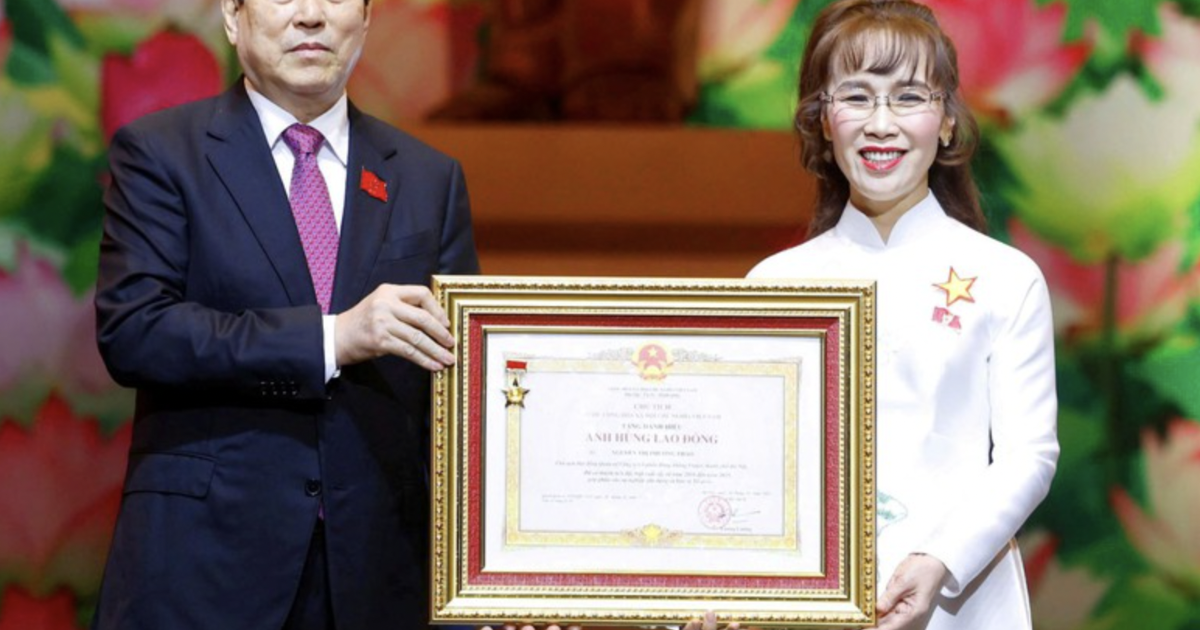 Tiến sĩ Nguyễn Thị Phương Thảo nhận danh hiệu Anh hùng Lao động: Biểu tượng bản lĩnh, khát vọng Việt Nam hùng cường