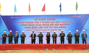 Khởi công xây dựng Trung tâm y tế trị giá 200 tỷ đồng tại Cao Bằng