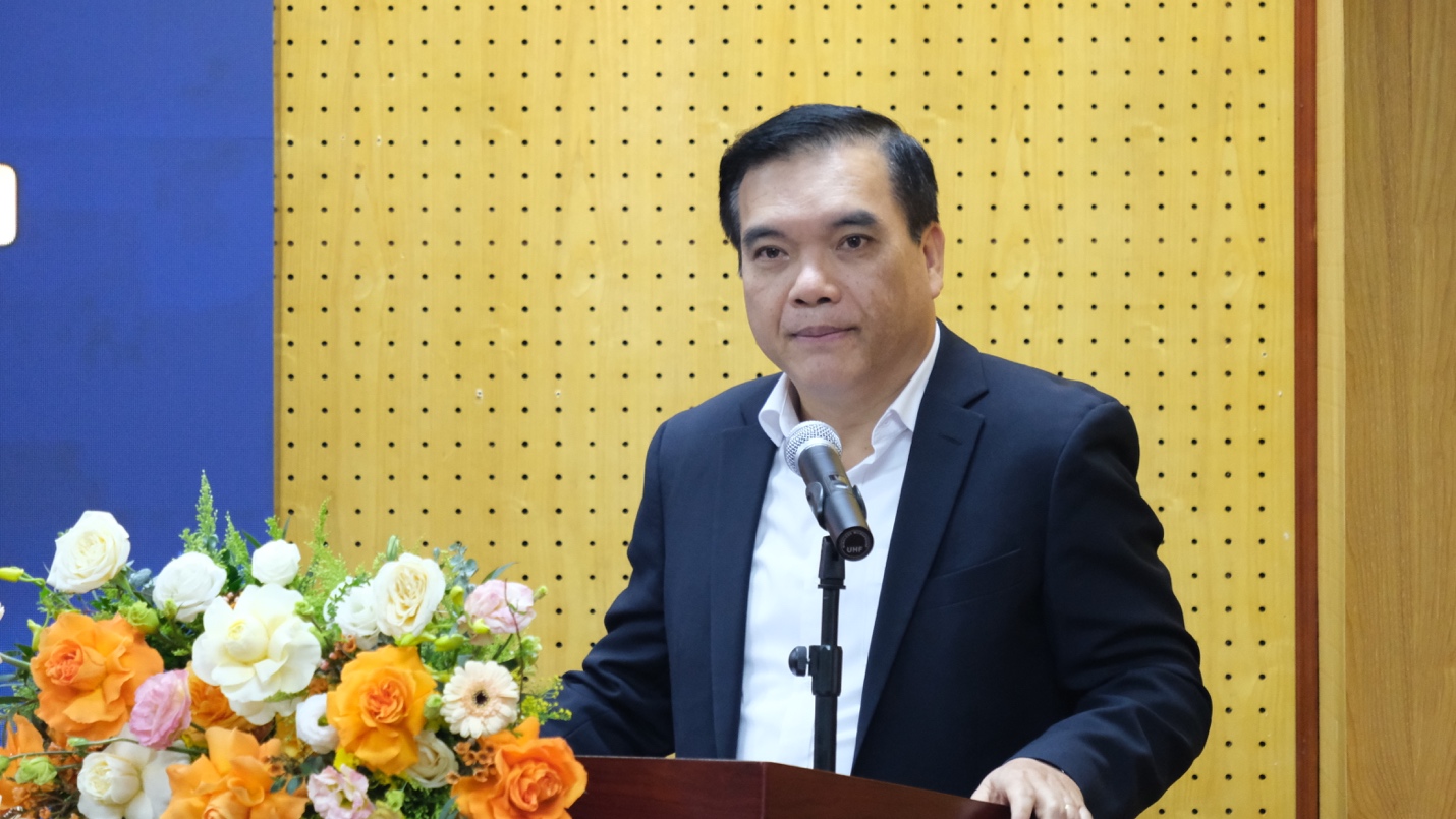 Ông Nguyễn Chí Thành, Chủ tịch HĐTV Tổng công ty SCIC phát biểu tại buổi chuyển giao. Ảnh: MOIT.