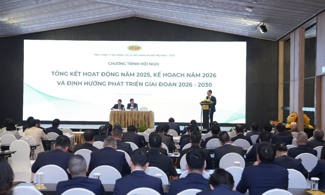 Sáng 29/12, diễn ra Hội nghị Tổng kết năm 2025, triển khai kế hoạch năm 2026 của VEAM.