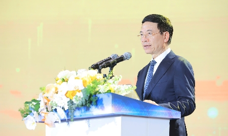 Bộ trưởng Bộ Khoa học và Công nghệ Nguyễn Mạnh Hùng kêu gọi cộng đồng doanh nghiệp công nghệ Việt Nam chính thức khởi động một giai đoạn