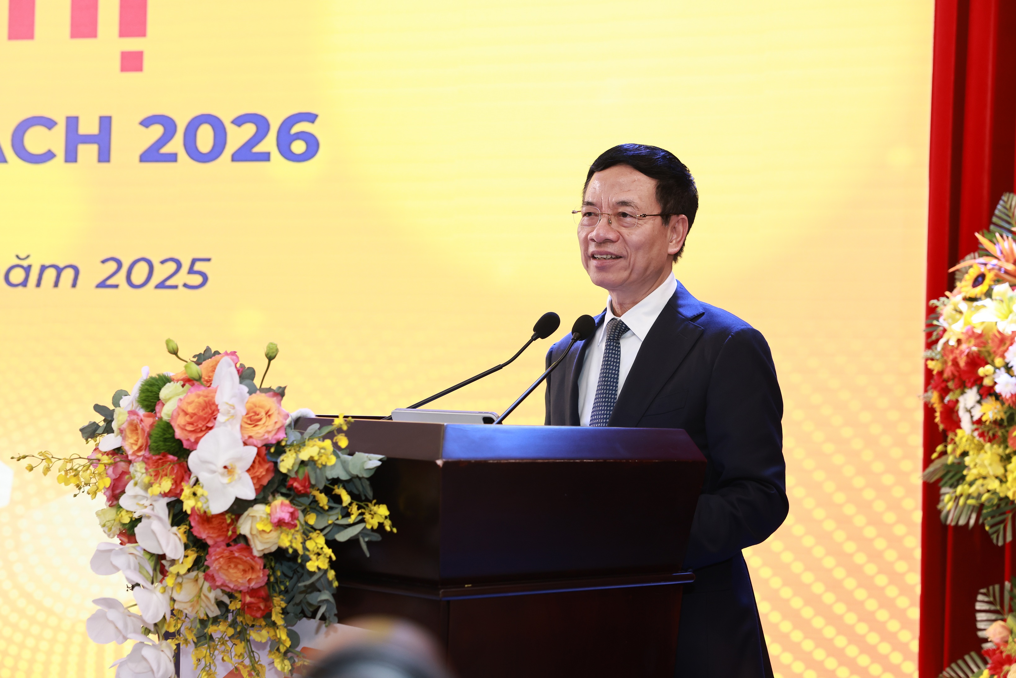Bộ trưởng Bộ Khoa học và Công nghệ Nguyễn Mạnh Hùng: Bưu chính phải đứng ở trung tâm của hệ sinh thái số kinh tế Việt Nam.