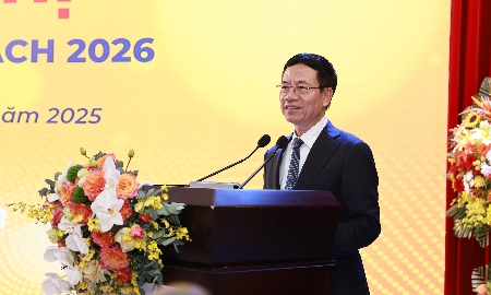 Bộ trưởng Bộ Khoa học và Công nghệ Nguyễn Mạnh Hùng: Bưu chính phải đứng ở trung tâm của hệ sinh thái số kinh tế Việt Nam.