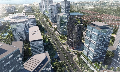 Oriental Square by OSI: Tòa nhà văn phòng đầu tiên của khu vực Starlake chính thức đi vào hoạt động