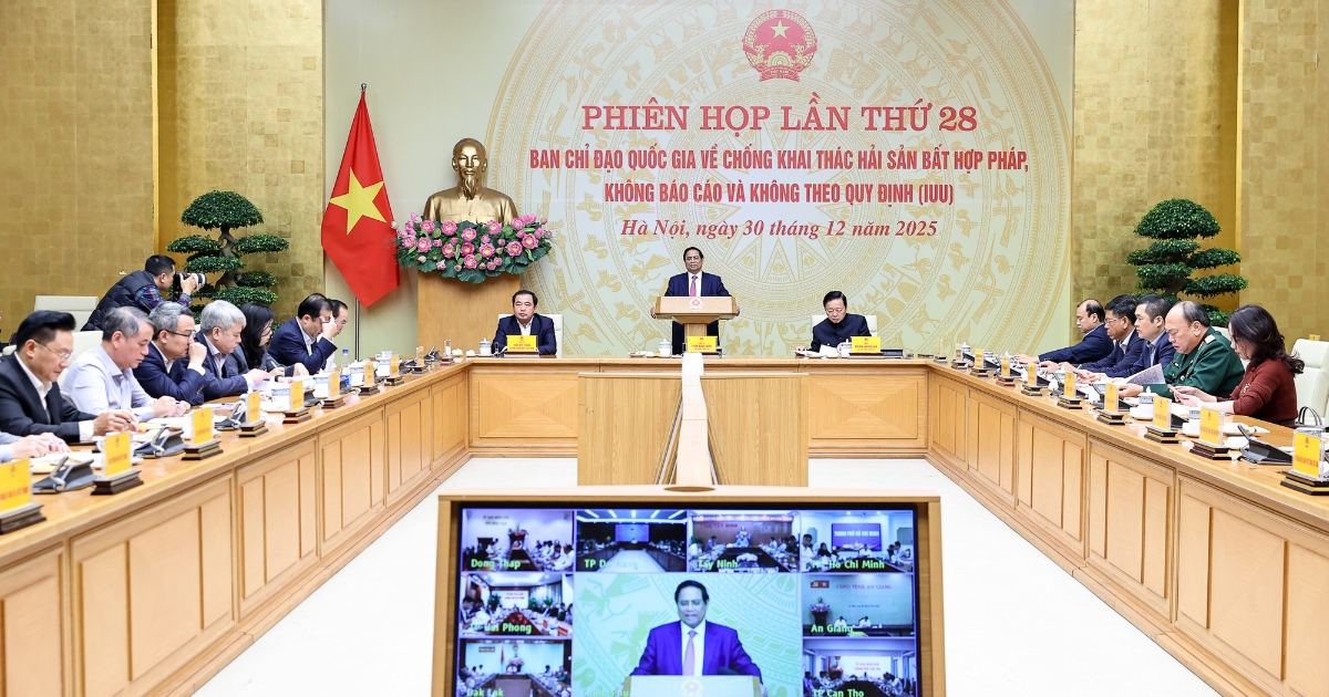 Thủ tướng: Trong tuần tới, xử lý dứt điểm các nhiệm vụ được giao trong chống khai thác IUU