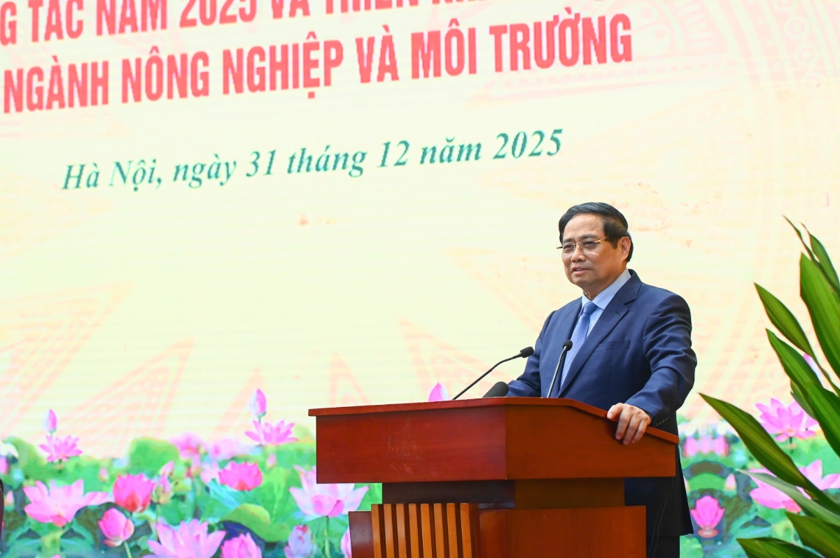 Thủ tướng Phạm Minh Chính phát biểu chỉ đạo tại hội nghị.