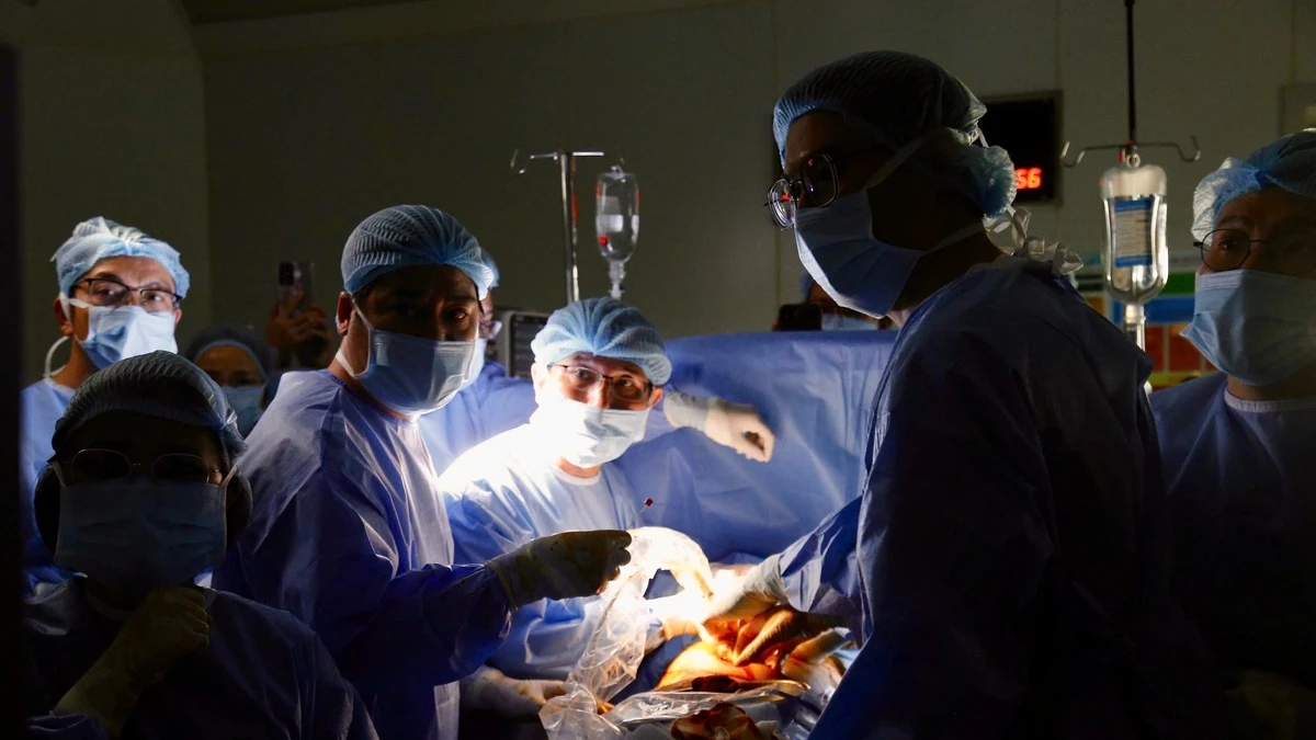 Với thời gian thực hiện dưới 30 phút, đây được xem là ca thông tim bào thai nhanh nhất từ trước đến nay tại Việt Nam.