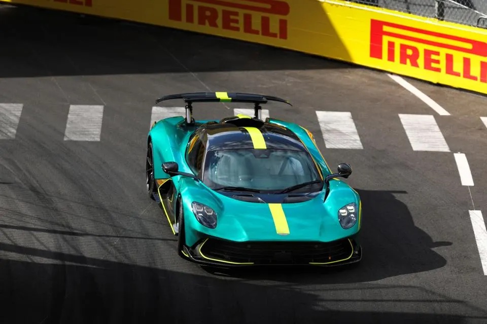 <i>Aston Martin Valhalla tại F1 Grand Prix Monaco. Ảnh: Getty Images.</i>