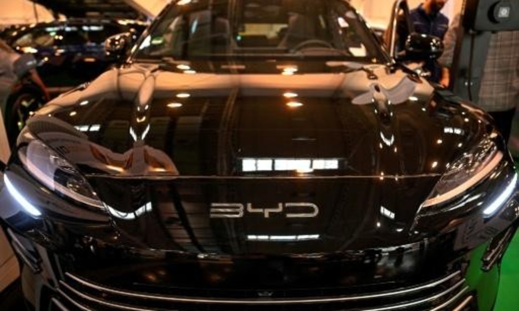 Hãng xe Trung Quốc BYD đang tìm cách mở rộng doanh số bán xe điện tại các thị trường nước ngoài. Ảnh: AFP