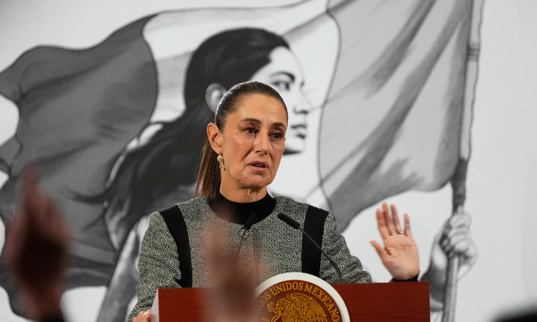 Tổng thống Mexico Claudia Sheinbaum - Ảnh: AP