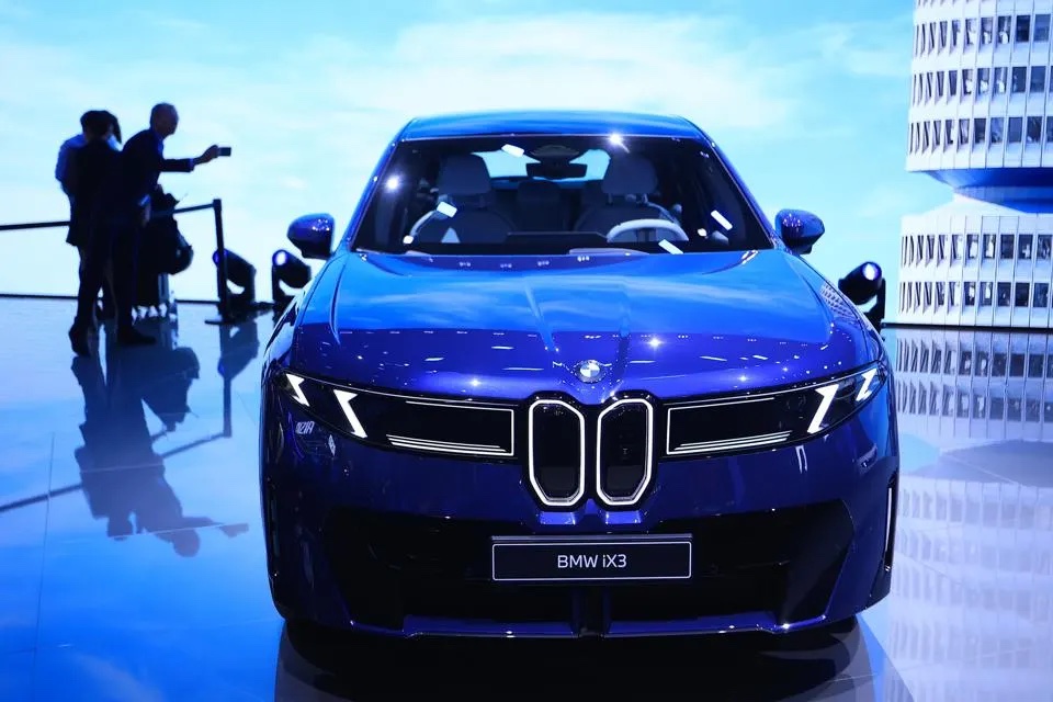 <i>BMW iX3 Neue Klasse. Ảnh: Bloomberg.</i>