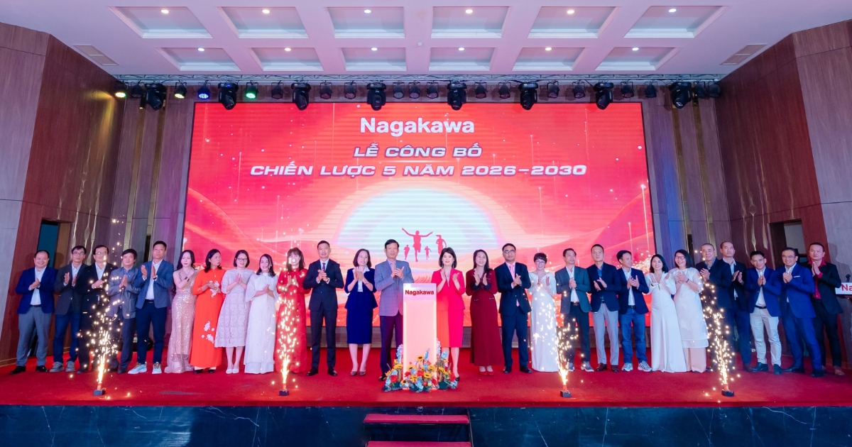 Tập đoàn Nagakawa công bố chiến lược 2026-2030, tầm nhìn 2045