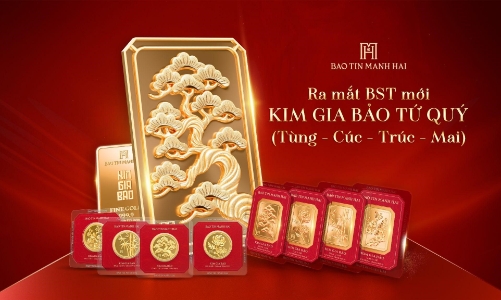 Khởi đầu nhỏ, niềm tin lớn: Triết lý tích lũy “vừa sức” từ bộ sưu tập Tứ Quý Thịnh Vượng của Bảo Tín Mạnh Hải