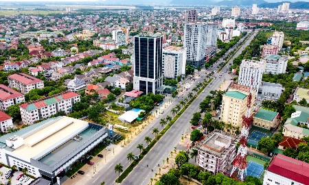 Khu vực đô thị trung tâm Nghệ An ngày càng khang trang