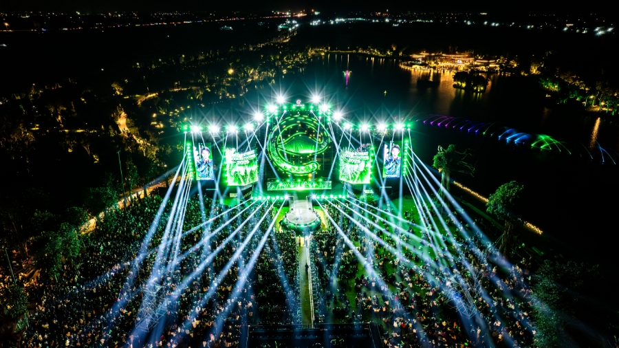 Lần đầu tiên Eco Retreat Countdown được tổ chức.