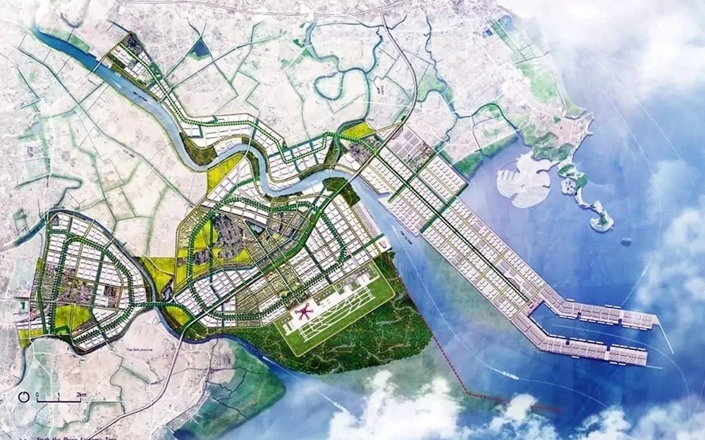 Xã Hùng Thắng nằm trọn trong Khu kinh tế phía Nam Hải Phòng có 2 khu công nghiệp đang mời gọi đầu tư.