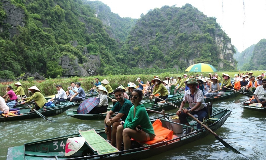 Ninh Bình luôn là điểm đến hấp dẫn đối khách du lịch quốc tế.