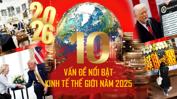 10 vấn đề nổi bật kinh tế thế giới năm 2025