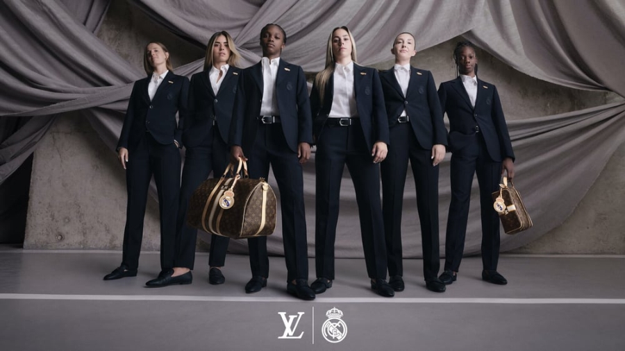 Louis Vuitton x Real Madrid Femenino.