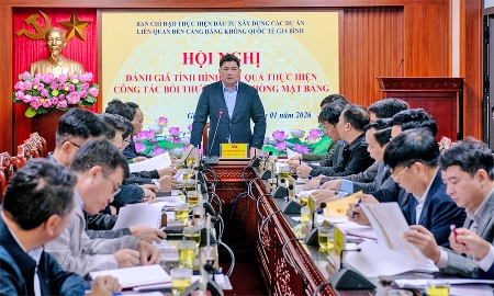 Tháo gỡ vướng mắc, đẩy nhanh tiến độ dự án Cảng hàng không quốc tế Gia Bình