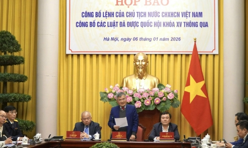 Công bố lệnh của Chủ tịch nước về Luật Thương mại điện tử