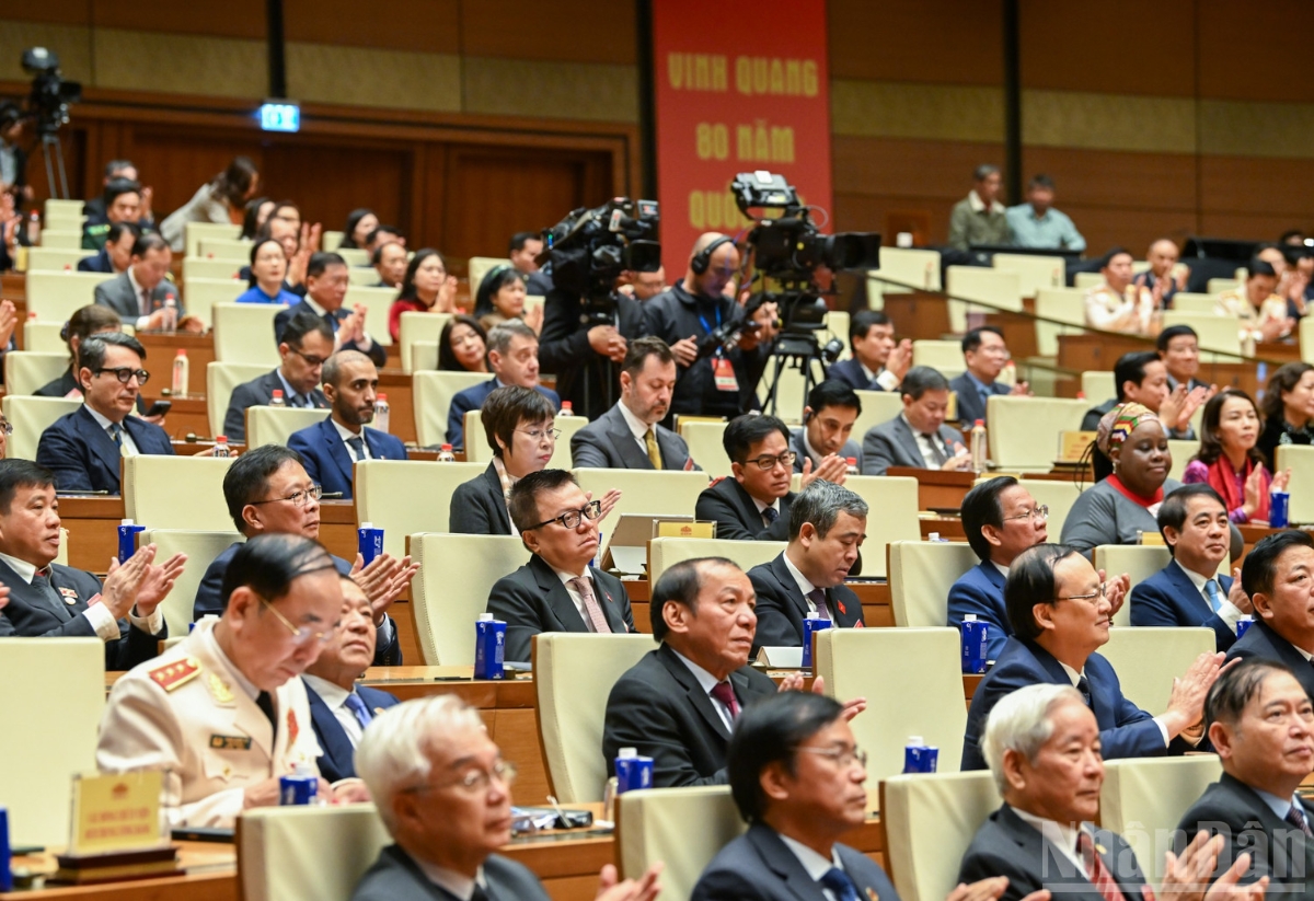 Các đại biểu dự Lễ. Ảnh: Nhân Dân