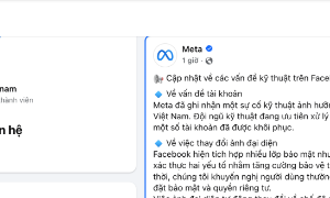 Meta xác nhận lỗi kỹ thuật khiến nhiều tài khoản Facebook tại Việt Nam biến mất