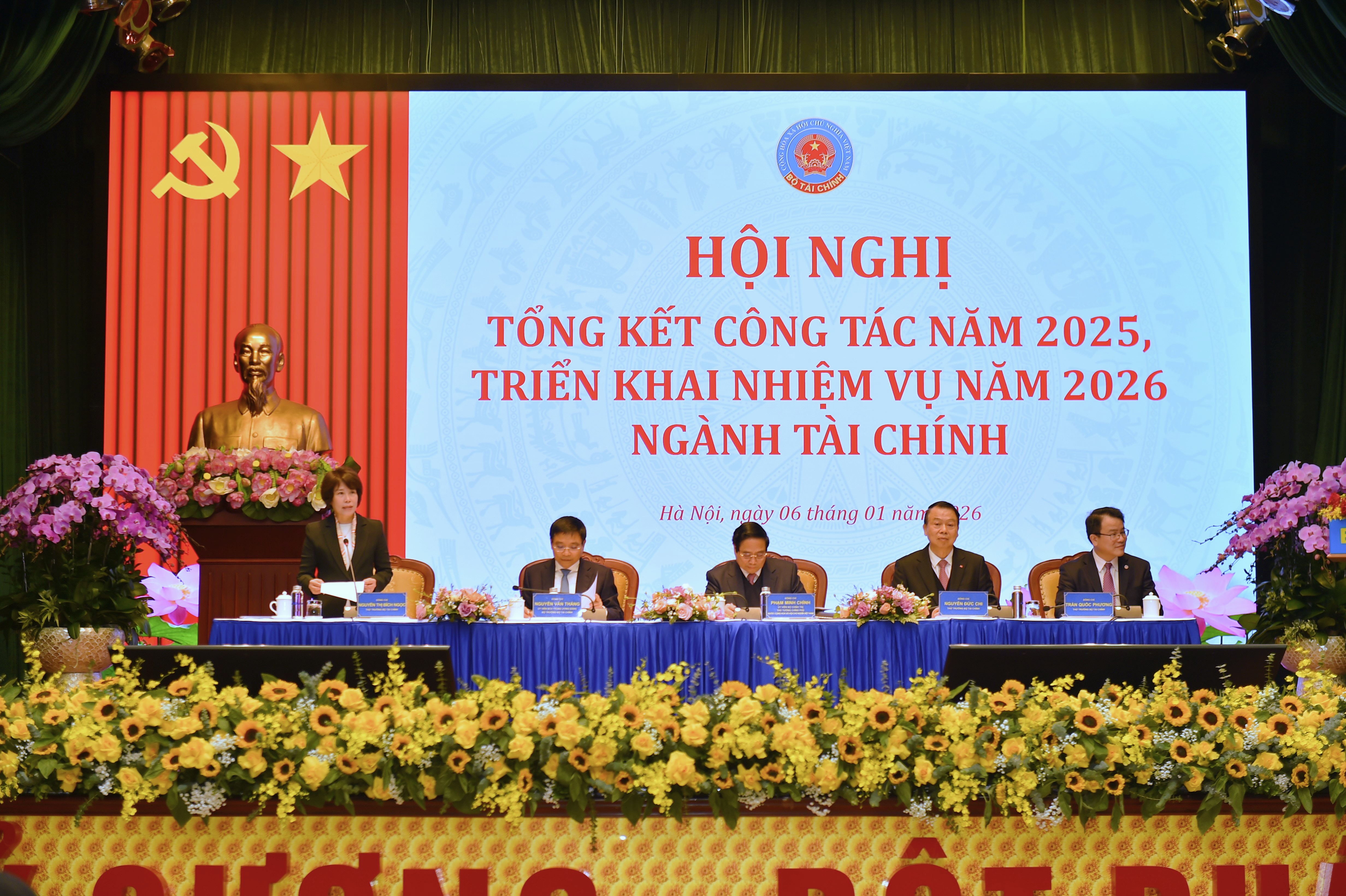 Hội nghị tổng kết công tác năm 2025, triển khai nhiệm vụ năm 2026 ngành Tài chính