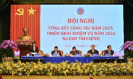 Hội nghị tổng kết công tác năm 2025, triển khai nhiệm vụ năm 2026 ngành Tài chính