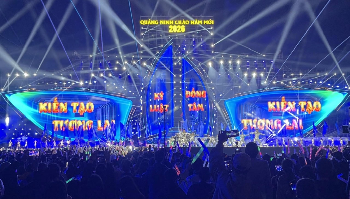 Chương trình nghệ thuật Countdown Chào năm mới 2026 tại Quảng Ninh 