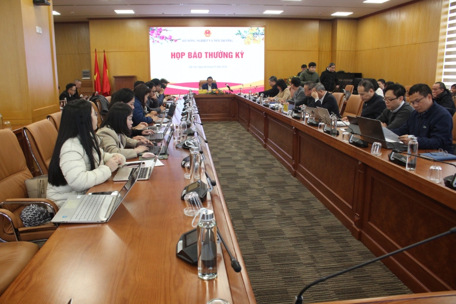 Quang cảnh họp báo. Ảnh: Chu Khôi.