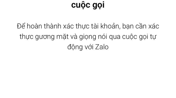 Zalo chuyển đổi định danh người dùng qua dữ liệu gương mặt, giọng nói