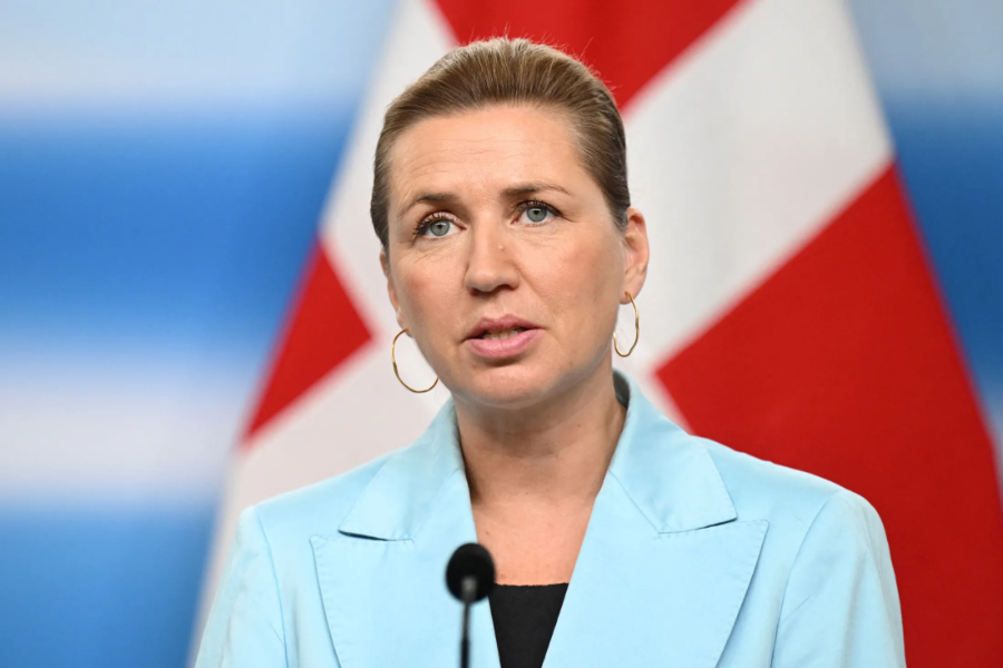 Thủ tướng Đan Mạch Mette Frederiksen - Ảnh: Bloomberg.