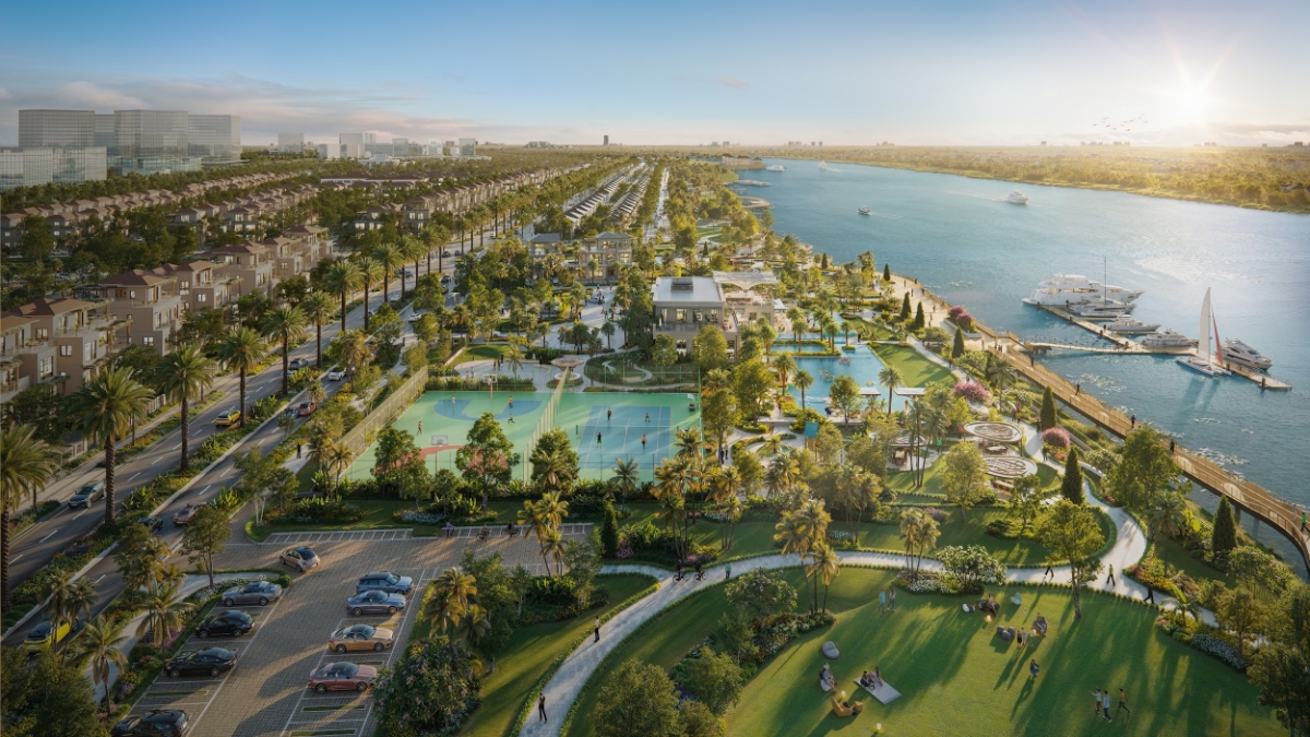 Hệ thực vật bản địa tao nên một tầng xanh sinh thái giúp tái tạo sức khoẻ và năng lượng tinh thần cho gia chủ.