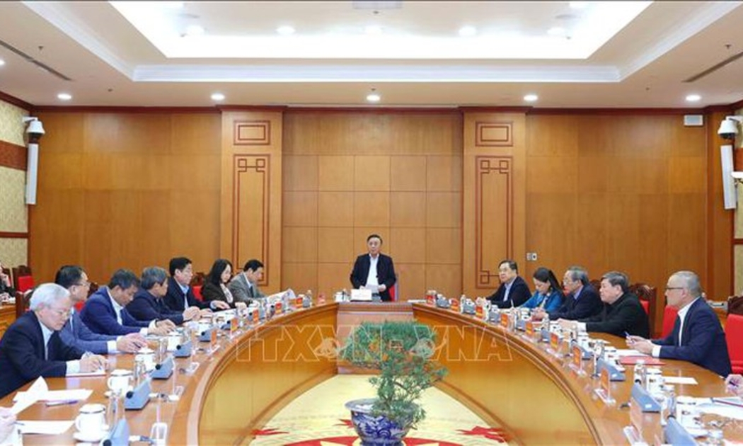 Tập trung cao độ, bảo đảm tiến độ, chất lượng chuẩn bị Đại hội XIV của Đảng