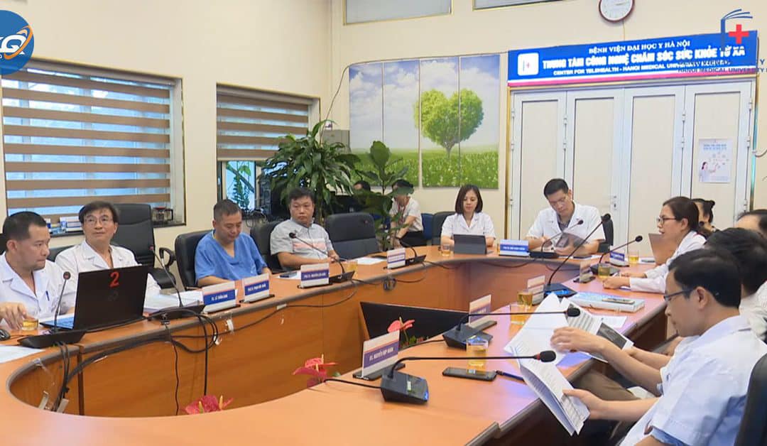Chương trình Khám chữa bệnh từ xa – Telehealth Bệnh viện Đại học Y Hà Nội được triển khai từ tháng 4/2020.
