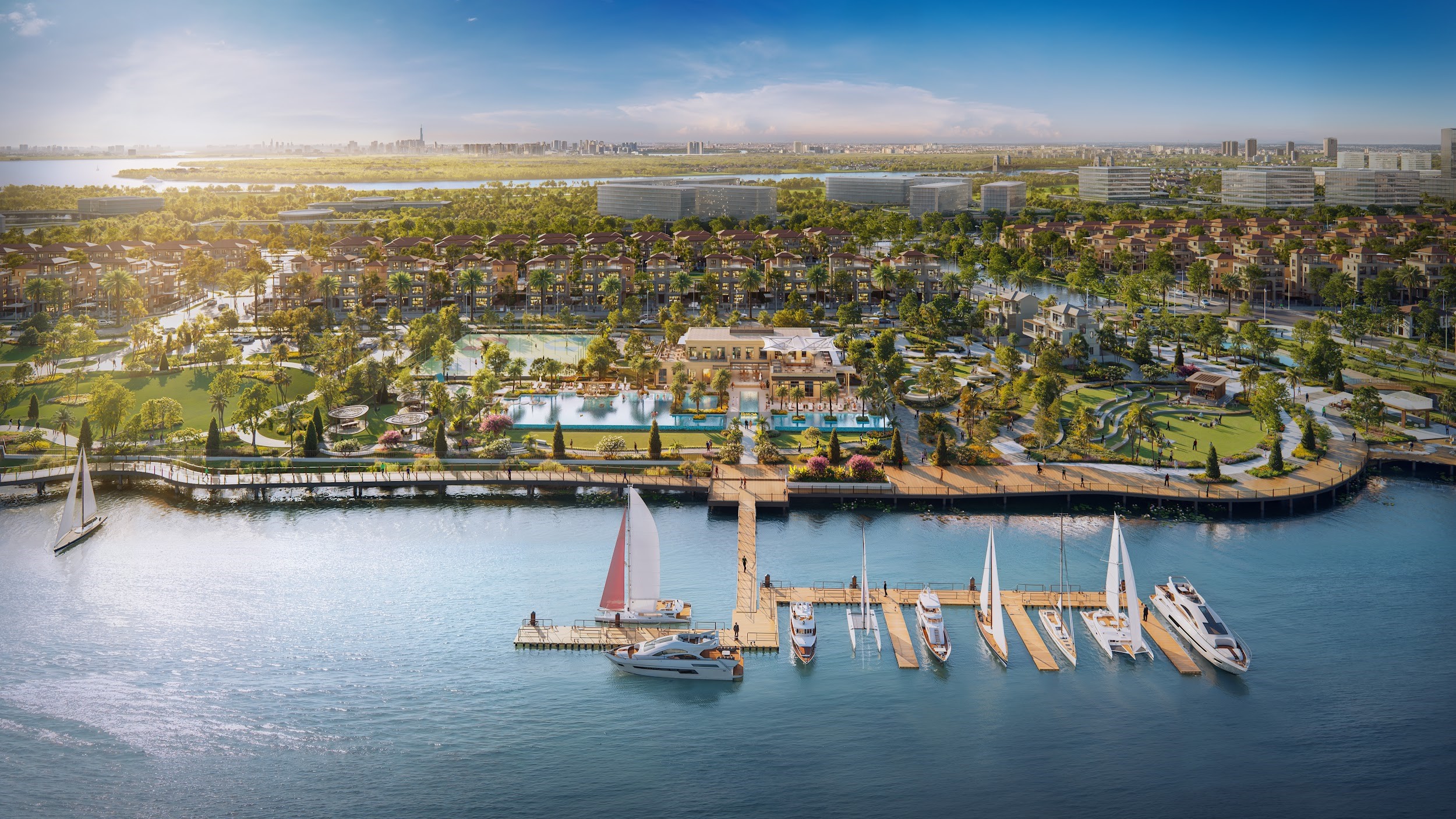 Elyse Island với 3 bến đỗ du thuyền không chỉ thuận tiện cho việc dịch chuyển mà còn là dấu ấn khẳng định phong cách sống của những chủ nhân tinh hoa.