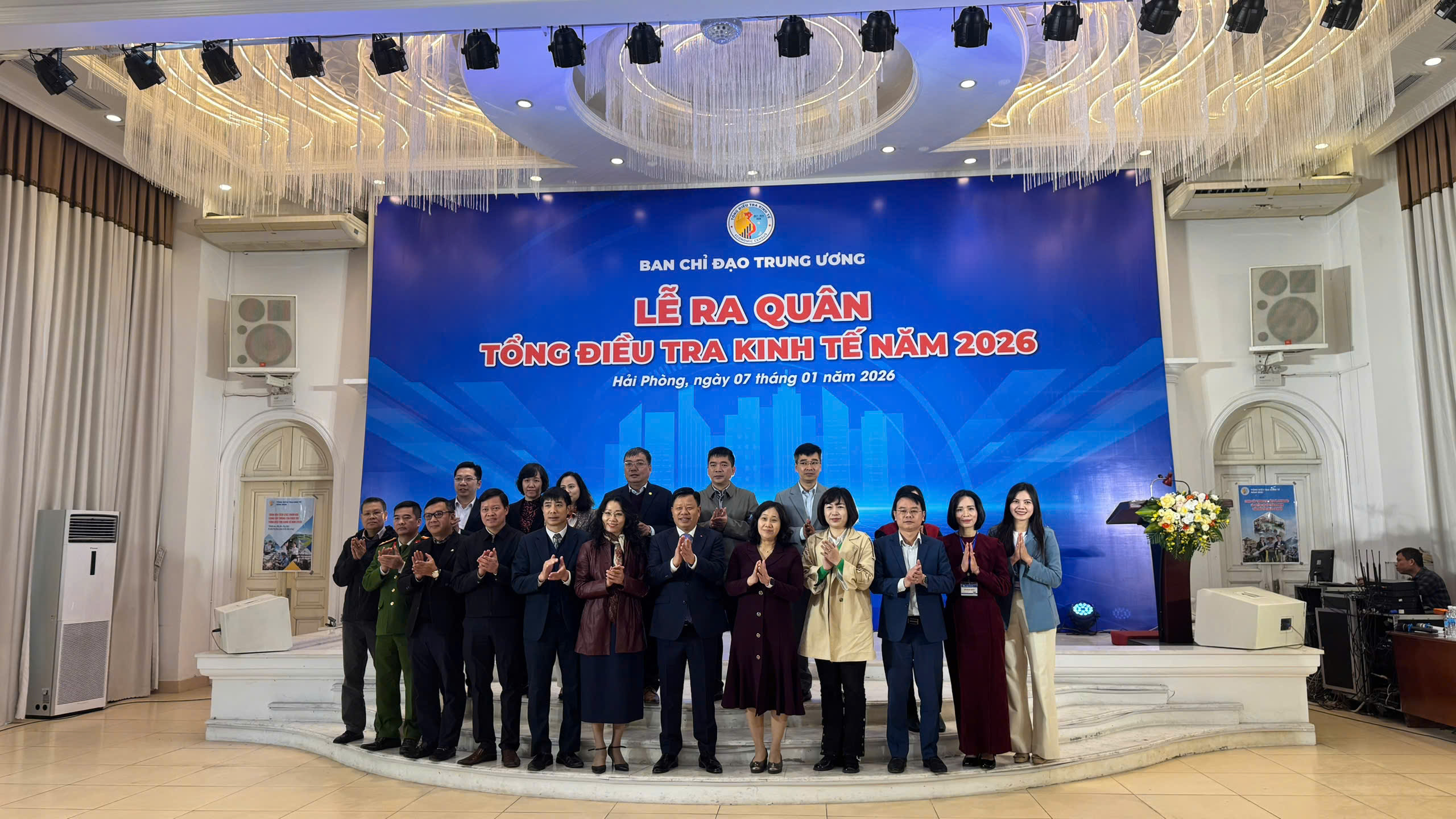 Các đại biểu tại Lễ ra quân.&nbsp;