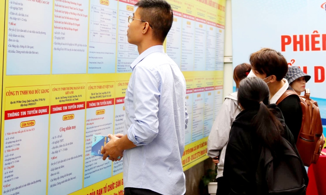 Khoảng 1,06 triệu lao động thất nghiệp trong năm 2025