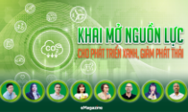 Khai mở nguồn lực cho phát triển xanh, giảm phát thải