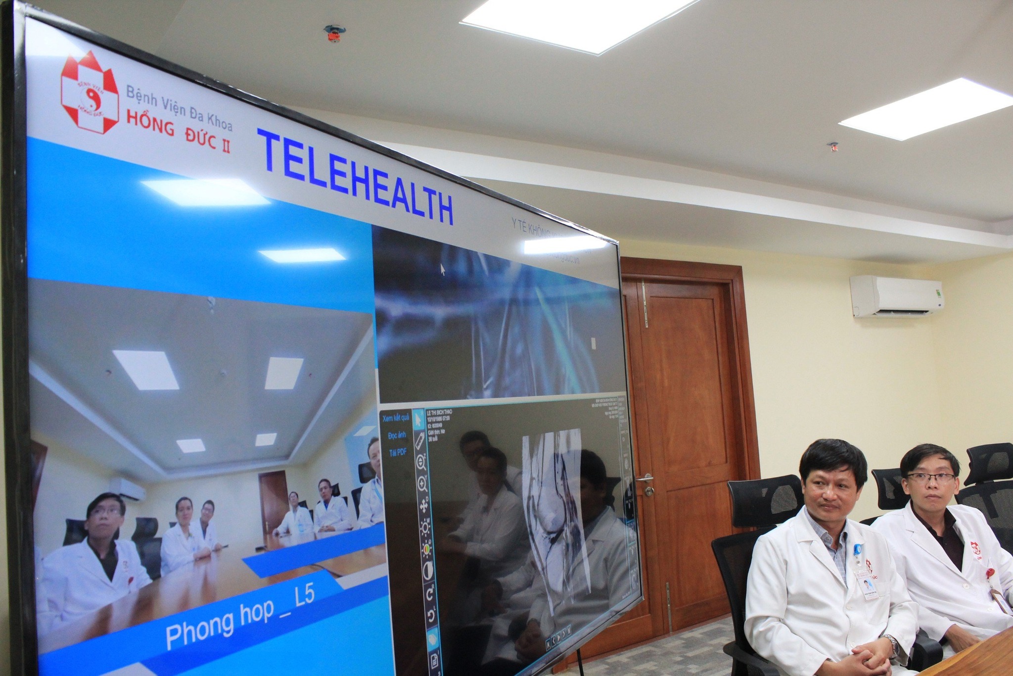 Bệnh viện Đại học Y Hà Nội hỗ trợ Hệ thống Bệnh viện Đa khoa Hồng Đức (TP.HCM) triển khai nhiều phân hệ của Telehealth.